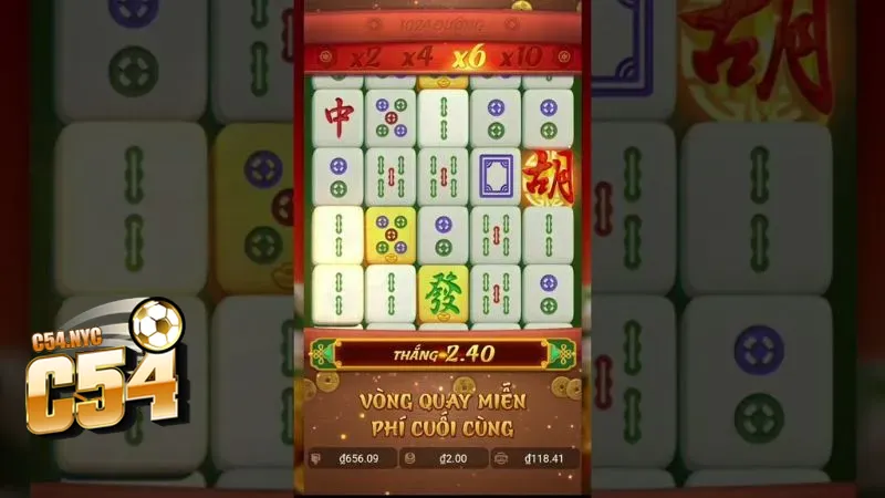 Nổ hũ mạt chược C54 - Siêu phẩm cực hot hit năm 2025 Hệ số thưởng trong nổ hũ mạt chược